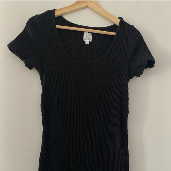Gap Maternity Rib Midi Dress - Picture 2 of 2
